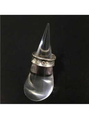 EGA TIFFANY&CO. 1837 Silver 925 Thick Band Ring ISO sz:48 👝